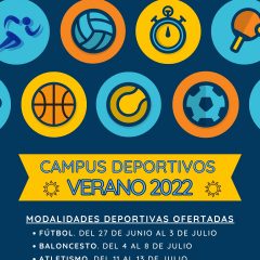 Campus Deportivos “Verano 2022”